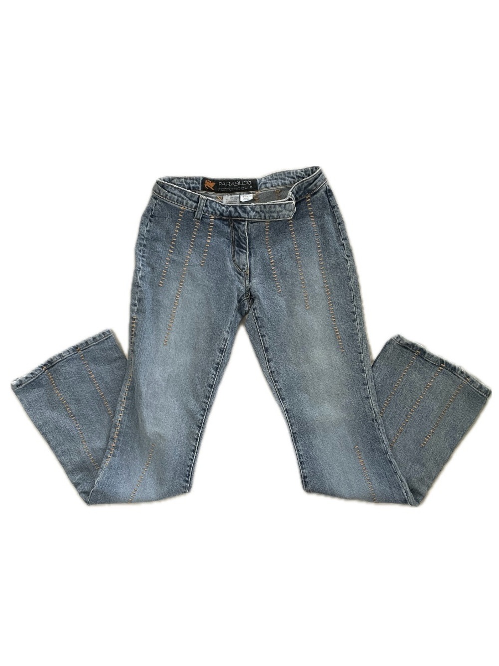 ✰ Parasuco Light Wash Bootcut Jeans with Vertical Stitching ✰
